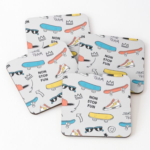 Item preview, Skateboard Pattern, Skate Pattern, designed and sold by Skateboard-Art.