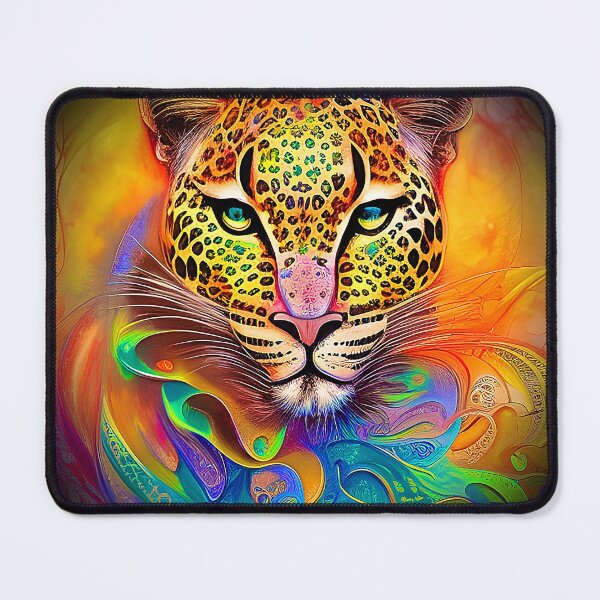 Item preview, Rainbow Jungle Leopard designed and sold by jrsigurl.