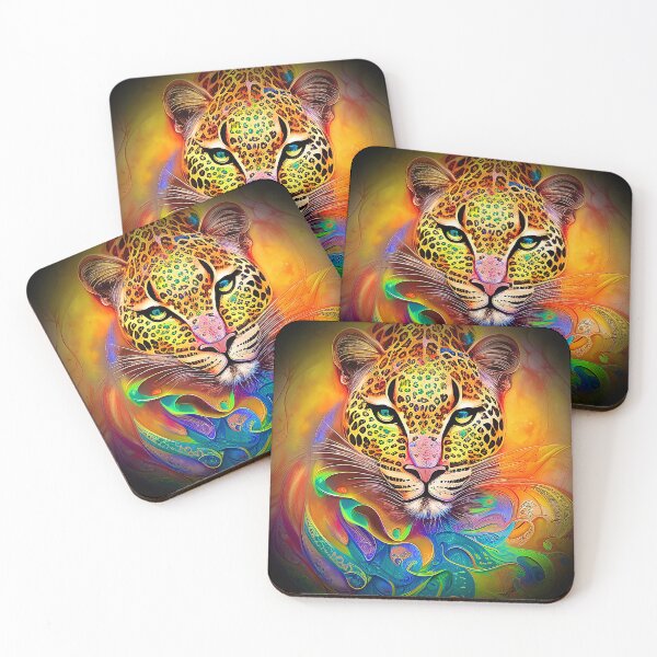 Item preview, Rainbow Jungle Leopard designed and sold by jrsigurl.