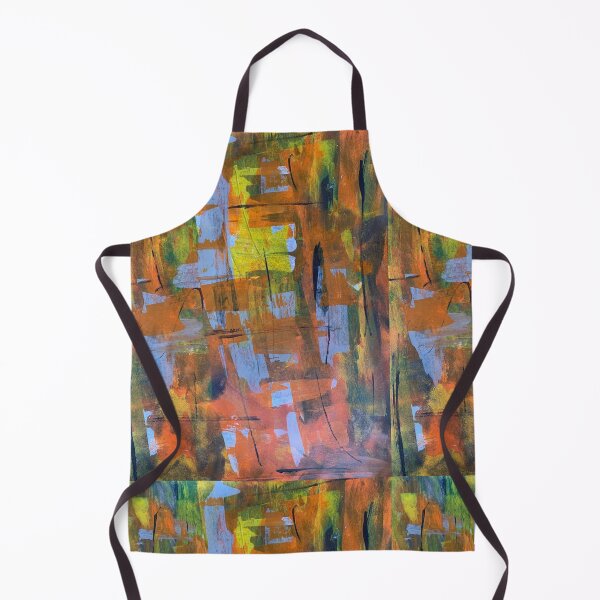 Item preview, Sanctity - cool modern colorful intuitive abstract art print designed and sold by AdzSpirit.
