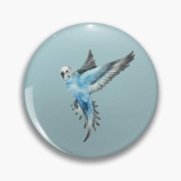Item preview, Blue Budgie designed and sold by YellowMoonTea.