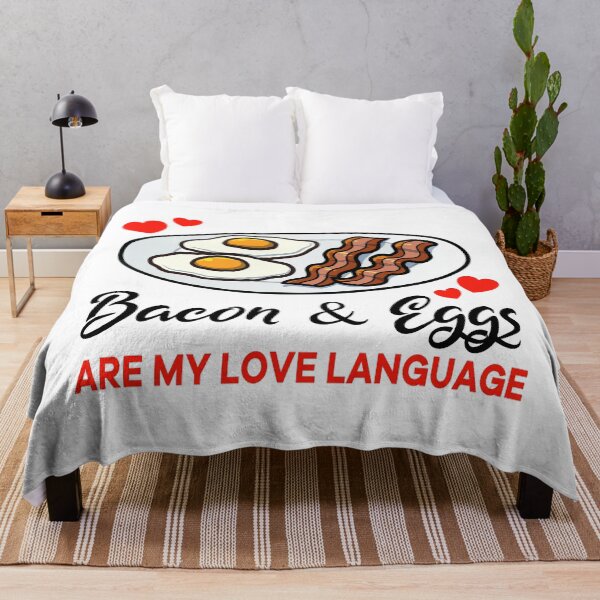 Item preview, Bacon and Eggs are my Love Language designed and sold by jonmlam.
