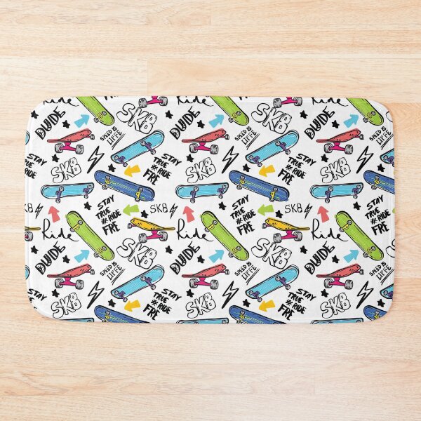 Item preview, Skateboard Pattern, Skate Pattern, designed and sold by Skateboard-Art.