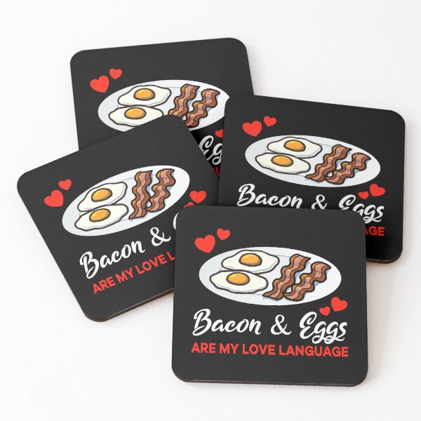Item preview, Bacon and Eggs are my Love Language Funny designed and sold by jonmlam.
