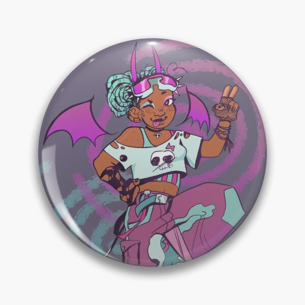 Item preview, Blue Raspberry Devil Girl designed and sold by ErikaTheien.