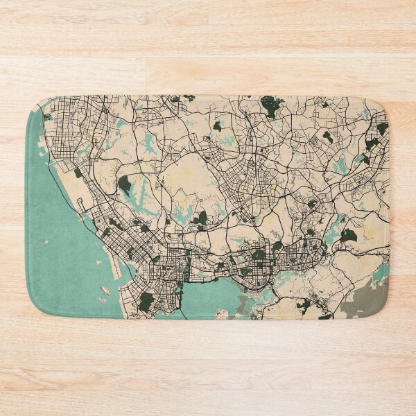 Item preview, Shenzhen City Map of Guangdong, China - Vintage designed and sold by deMAP.