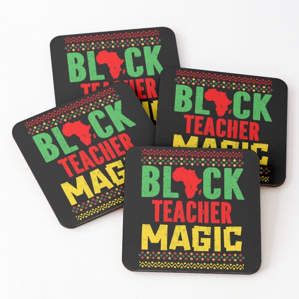Item preview, Black Teacher Magic    designed and sold by MyLeoTee.