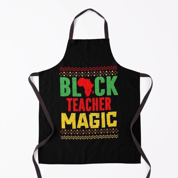 Item preview, Black Teacher Magic designed and sold by MyLeoTee.