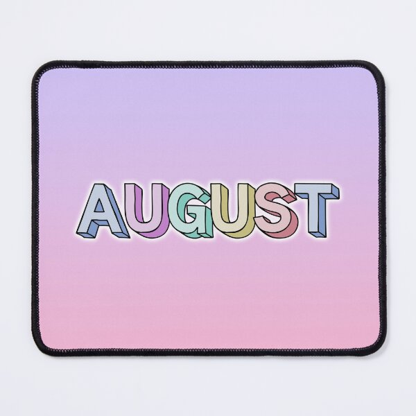 Item preview, August designed and sold by A-Personalised.