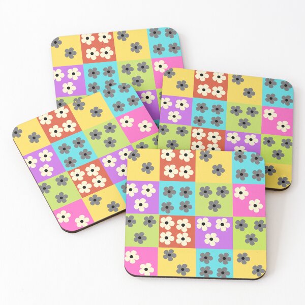 Aperçu de l'œuvre Beau motif de fleurs multicolores créée et vendue par Megaplay.