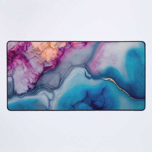 Item preview, Colorful Abstract fluid art  Luxurious Metallic Ink Art,Flowing Abstract Painting Art,Alcohol Ink designed and sold by Dear--moon.