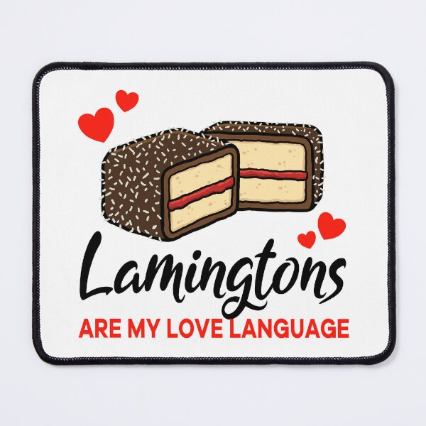 Item preview, Lamingtons are my Love Language designed and sold by jonmlam.