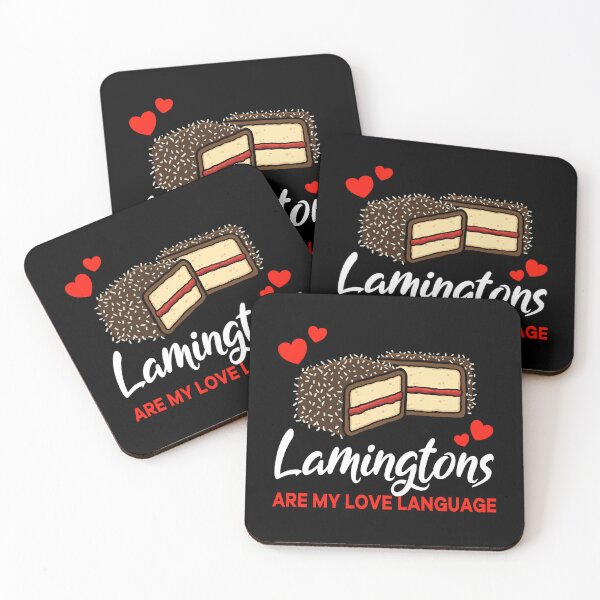 Item preview, Lamingtons are my Love Language Funny designed and sold by jonmlam.