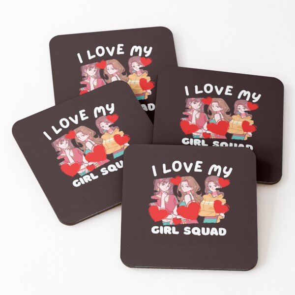 Item preview, I Love My Girl Squad With Anime Vibe designed and sold by Willow65625.