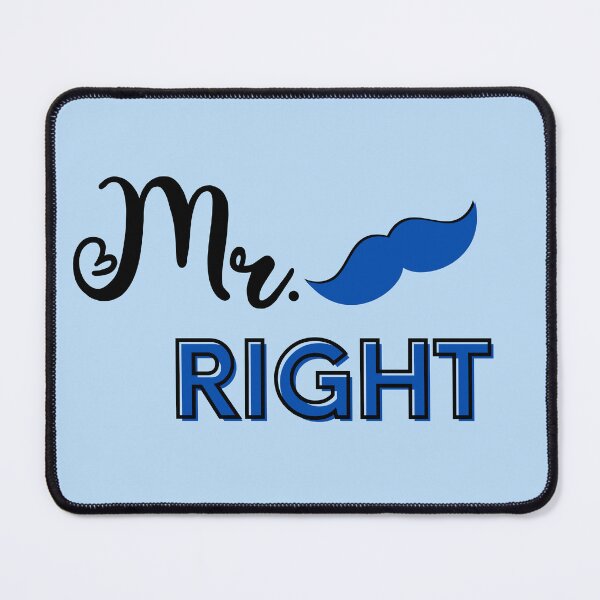 Item preview, "Mr. Right" designed and sold by FuzzDC.