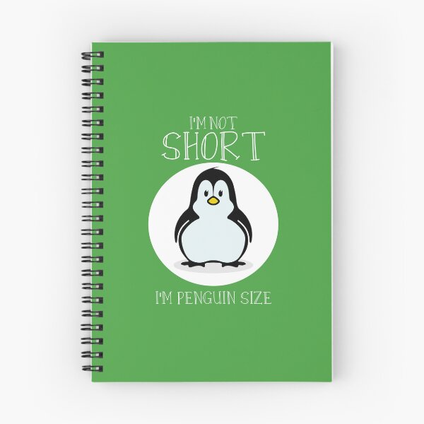 Item preview, I'm not short, I'm penguin size. designed and sold by theliftedguru.