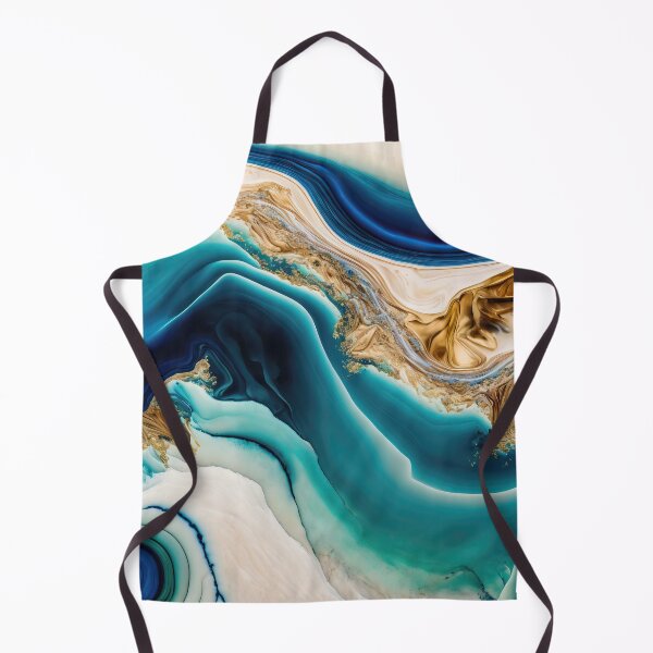 Item preview, Colorful Abstract fluid art  Luxurious Metallic Ink Art,Flowing Abstract Painting Art,Alcohol Ink designed and sold by Dear--moon.