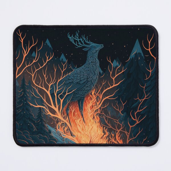 Item preview, Nordic Deerhawk designed and sold by Ampersand Studios.