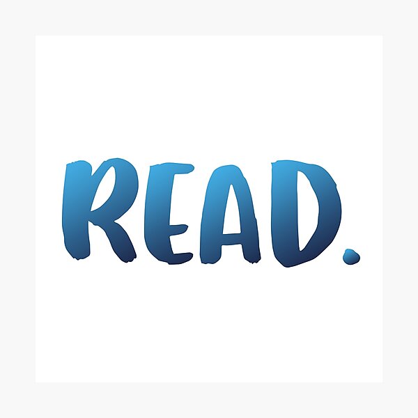 Read Photographic Print