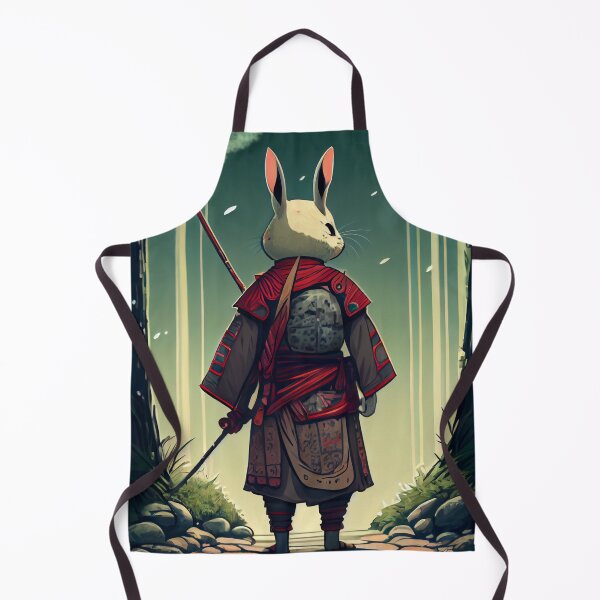 Item preview, Evil Ronin Bunny in a Deep Forest designed and sold by krazybookz.