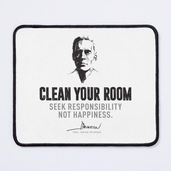 Item preview, Jordan Peterson Clean Your Room! designed and sold by Pong Lizardo.