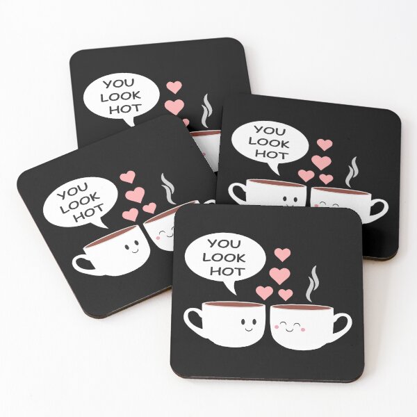 Item preview, You look hot - funny Valentine's day humor illustrations designed and sold by GraphicDream.