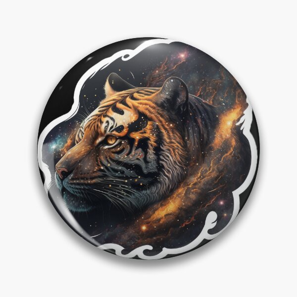 Item preview, Universium and Tiger: A Cosmic Duo designed and sold by Happy1-2.