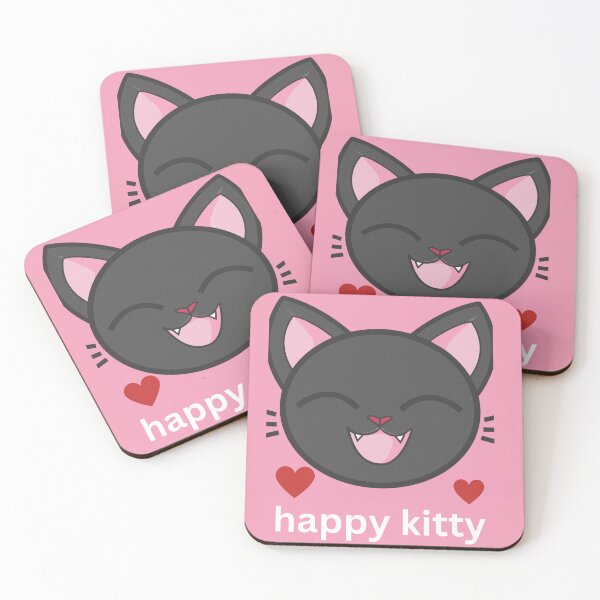 Item preview, Happy smiling kitty designed and sold by mottyshop.