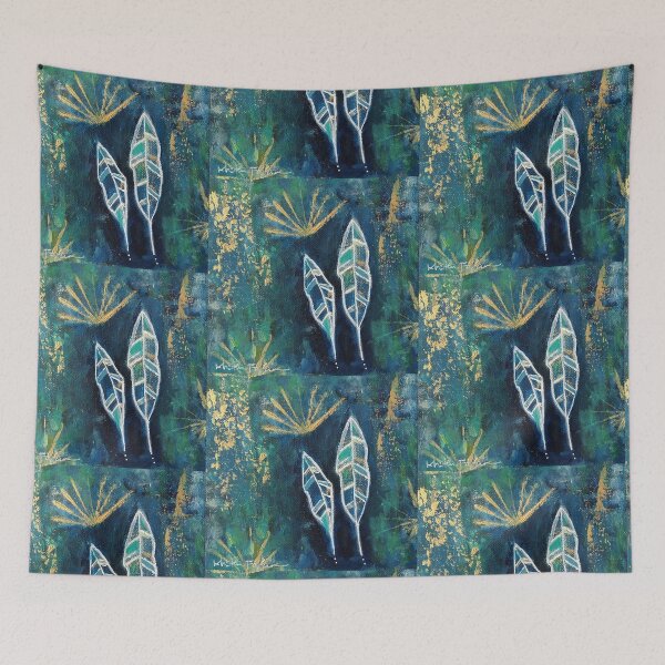Item preview, Tiny Works - Two Feathers designed and sold by Kristen Fagan.