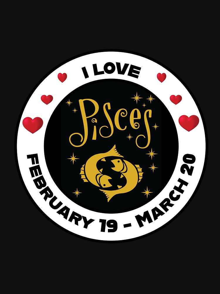 Pisces Zodiac Sign February 19 March 20 Essential T Shirt