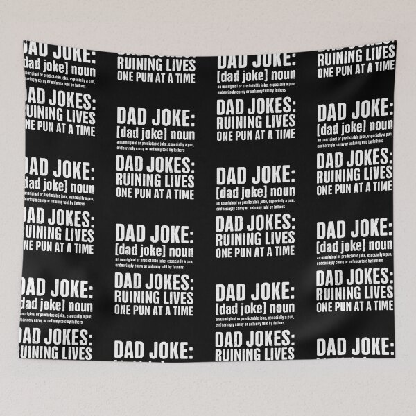 Item preview, Dad Jokes Ruining Lives One Pun At A Time Funny Men designed and sold by GravitiTees.