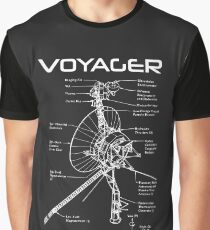 Voyager Program - White Ink Graphic T-Shirt