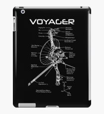 Voyager Programm - Weiße Tinte iPad-Hülle & Skin