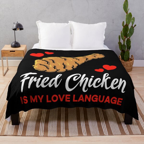 Item preview, Fried Chicken is my Love Language Funny designed and sold by jonmlam.