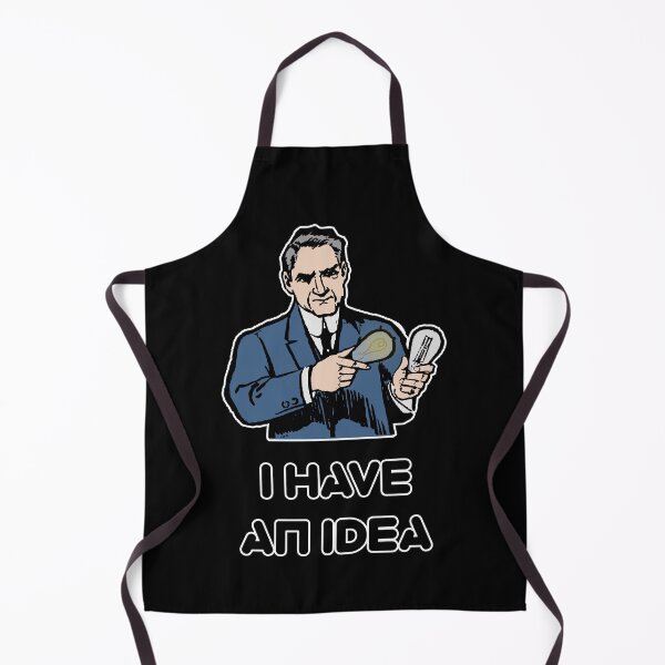 Item preview, 'I Have An Idea' Thomas Edison Stealing Design - Retro Illustration Design for T-shirts, mugs, phone cases and other accessories designed and sold by Ridiculam Toga.