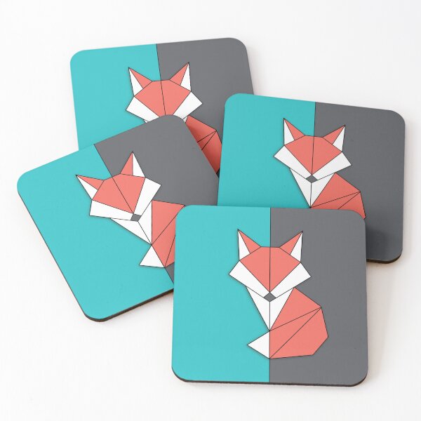 Item preview, Geometric Origami Fox Design designed and sold by NMattsonDesigns.