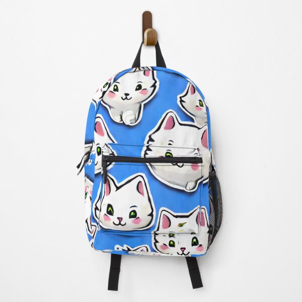 Item preview, White Cats! -Very Cute Seamless Pattern designed and sold by Chubuter.