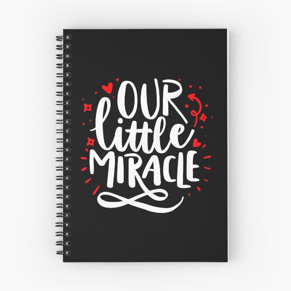 Item preview, Our Little Miracle - White & Red quotes designed and sold by jwebmarket.
