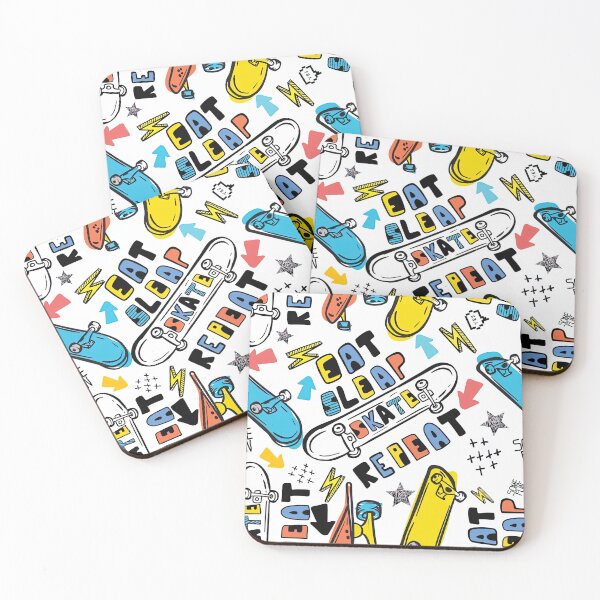 Item preview, Skateboard Pattern, Skate Pattern, designed and sold by Skateboard-Art.