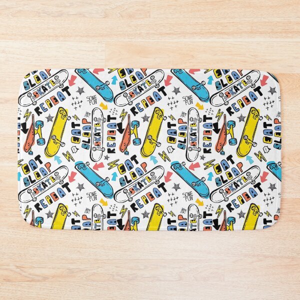Item preview, Skateboard Pattern, Skate Pattern, designed and sold by Skateboard-Art.