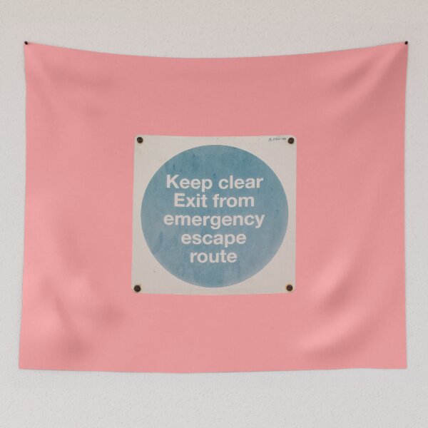 Item preview, Keep clear - Exit from emergency escape route designed and sold by circuitsnap.