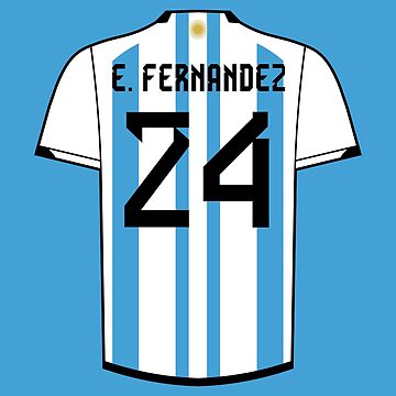 Enzo Fernández Argentina Kit Essential T-Shirt for Sale by designsheaven