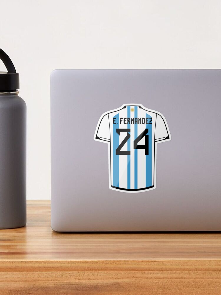 Enzo Fernández Argentina Kit Sticker for Sale by designsheaven