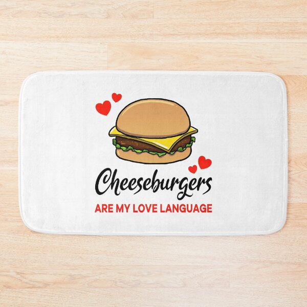 Artikelvorschau, Cheeseburger sind meine Liebessprache entworfen und verkauft von jonmlam.
