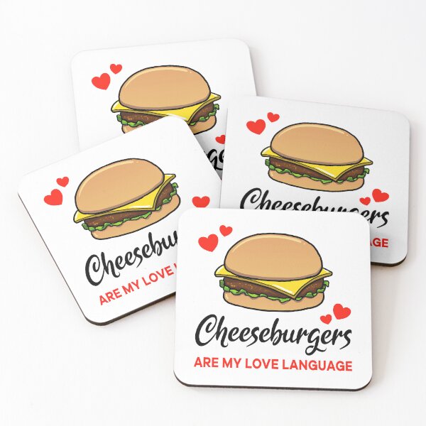 Item preview, Cheeseburgers are my Love Language designed and sold by jonmlam.