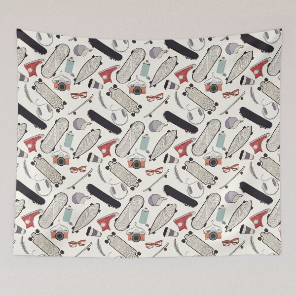 Item preview, Skateboard Pattern, Skate Pattern, designed and sold by Skateboard-Art.