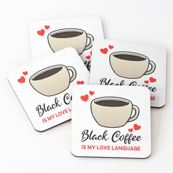 Item preview, Black Coffee is my Love Language designed and sold by jonmlam.