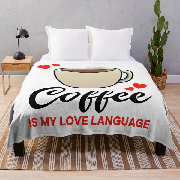 Item preview, Coffee is my Love Language designed and sold by jonmlam.