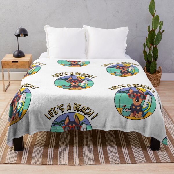 Item preview, Guard Dog on the beach designed and sold by Pet Station.