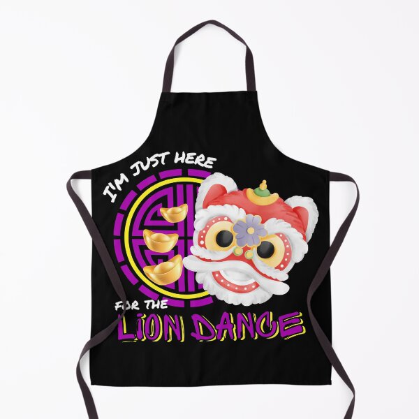 Item preview, I'm Just Here For The Lion Dance : Cool stuff for Chinese New Year Gift designed and sold by kongju.